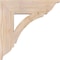 Ekena Millwork Thorton Traditional Smooth Bracket, Douglas Fir, 5 1/2"W x 24"D x 24"H BKT06X24X24THR01SDF - alternate 3